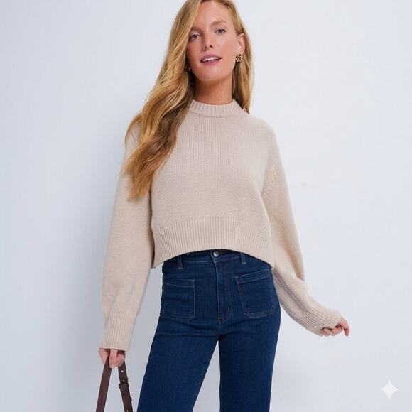 Tuckernuck Sweaters - TUCKERNUCK Tan Aiden Sweater Size L NWT Retail $198 Tuckernuck